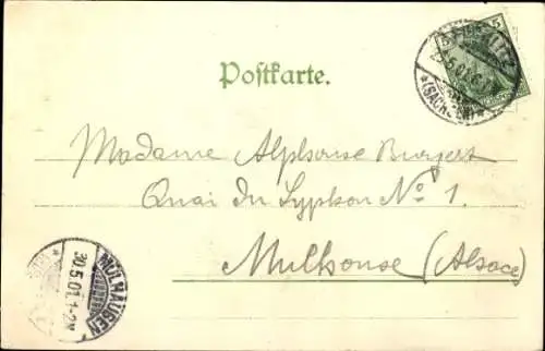 Ak Rochlitz an der Mulde Sachsen, Ruderpartie