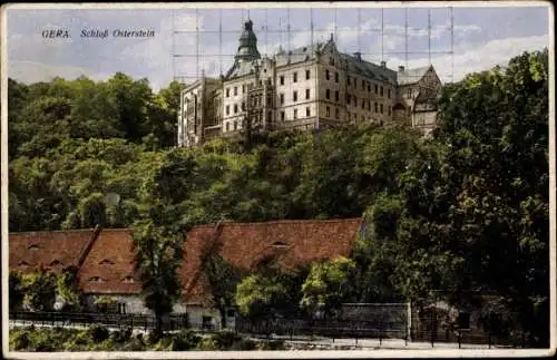 Ak Gera in Thüringen, Schloss Osterstein