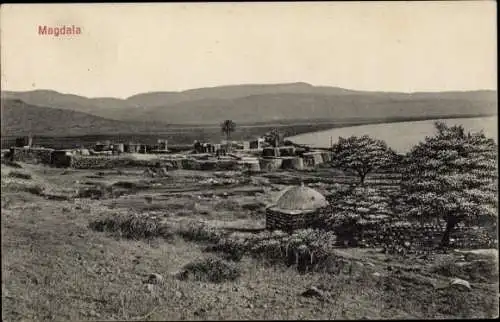 Ak Nazaret Nazareth Israel, Magdala, Panorama