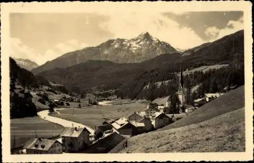Ak Sölden in Tirol, Teilansicht, Gebirge
