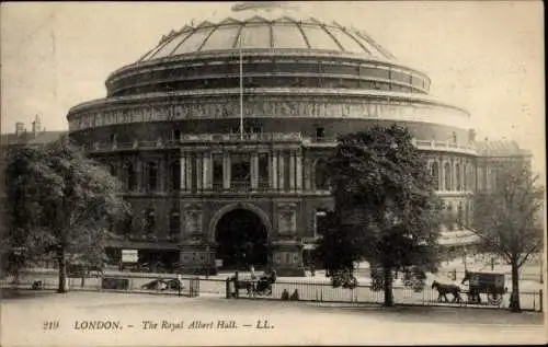 Ak London City England, Royal Albert Hall