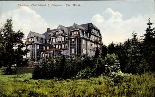 Ak Ilmenau in Thüringen, Kurhotel Gabelbach