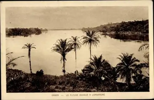 Ak Lambarene Gabun, Panorama, le Fleuve Ogooue