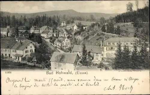 Ak Le Hohwald Elsass Bas Rhin, Teilansicht, Hotel Stauffer