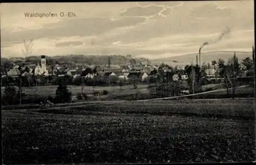 Ak Waldighofen Elsass Haut Rhin, Panorama