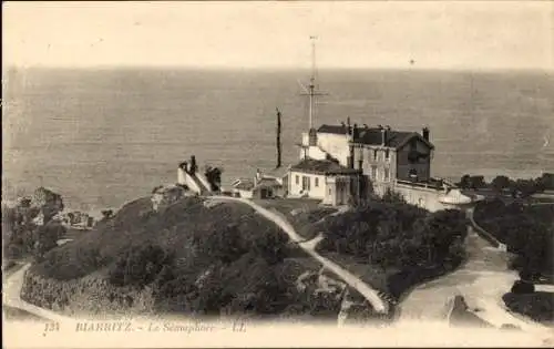 Ak Biarritz Pyrénées Atlantiques, Le Semaphore