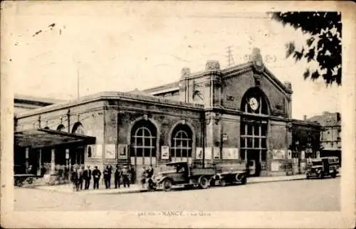 Ak Nancy Meurthe et Moselle, La Gare