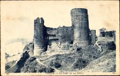Ak Vienne Isère, Le Fort de la Batie