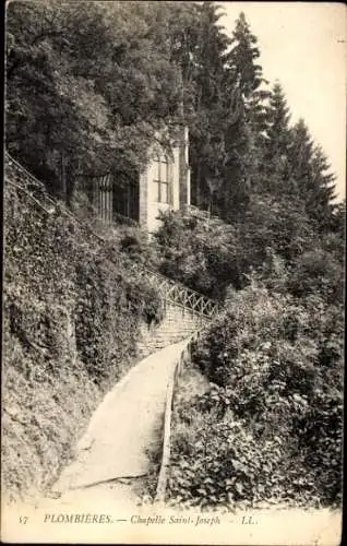 Ak Plombières les Bains Lothringen Vosges, Chapelle Saint Joseph