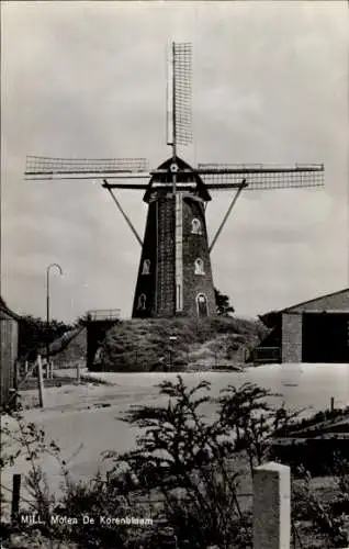 Ak Mill Nordbrabant, Windmühle De Korenbloem