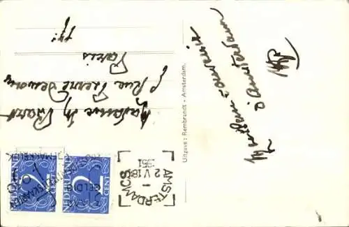 Ak Niederlande, Windmühle