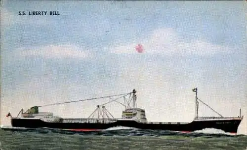 Ak Tankschiff SS Liberty Bell, Cities Service Company, Grand Bassa Tankers