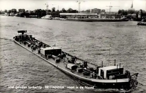 Ak Tankschiff Brittannia, PHs. Van Ommeren NV