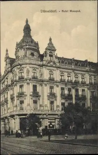 Ak Düsseldorf am Rhein, Hotel Metropol