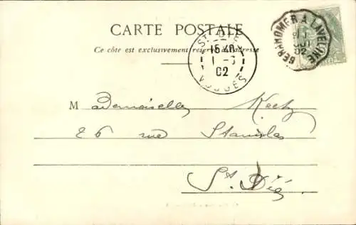 Ak Kichompré Gérardmer Lothringen Vosges, Vologne