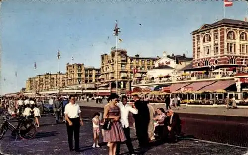 Ak Scheveningen Den Haag Südholland, Boulevard, Promenade
