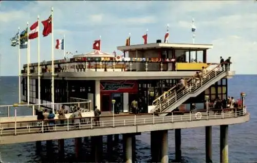 Ak Scheveningen Den Haag Südholland, Pier, Dachgarten für Kinder