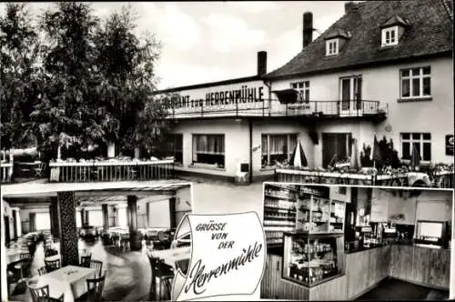 Ak Kransberg Usingen im Taunus Hessen, Restauration und Cafe Herrenmühle