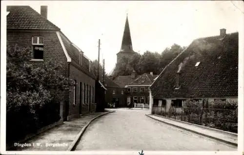 Ak Dingden Hamminkeln am Niederrhein, Bergstraße