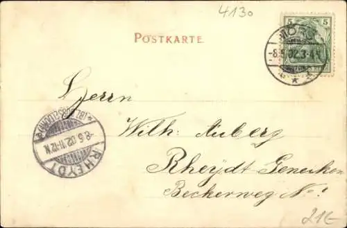 Ak Moers am Niederrhein, Lehrerseminar