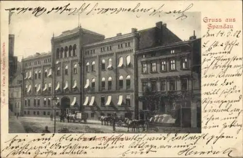 Ak Berlin Spandau Stresow, Kaserne II