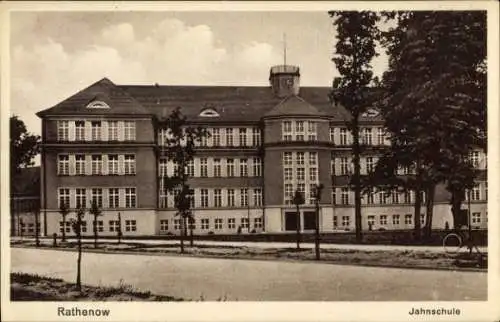 Ak Rathenow im Havelland, Jahnschule
