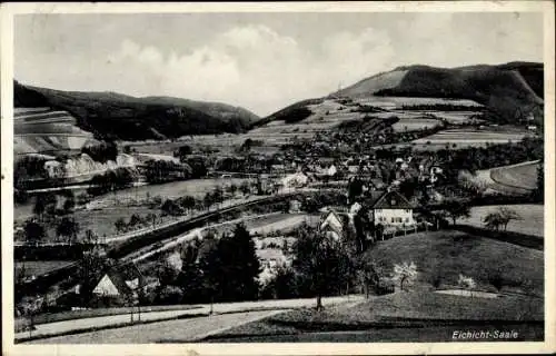 Ak Eichicht Kaulsdorf an der Saale, Panorama