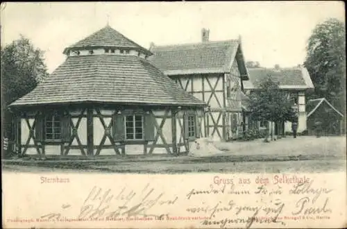 Ak Gernrode Quedlinburg im Harz, Försterei Sternhaus