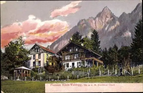 Ak Lürlibad Chur Kanton Graubünden, Pension Klein Waldegg