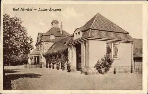 Ak Bad Hersfeld Hessen, Lullus Brunnen