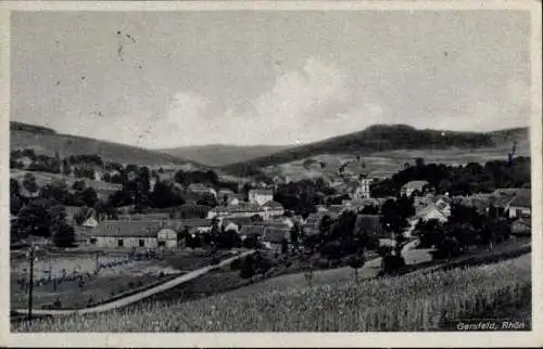 Ak Gersfeld in der Rhön Hessen, Teilansicht