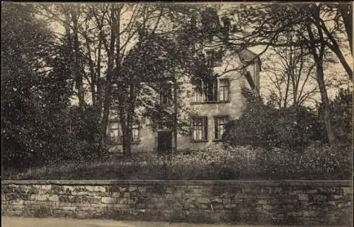 Ak Lauterbach Hessen, Blick von der Straße auf die Großherzogliche Realschule