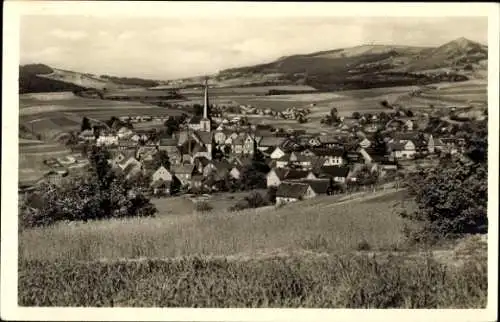 Ak Poppenhausen an der Wasserkuppe Rhön, Gesamtansicht