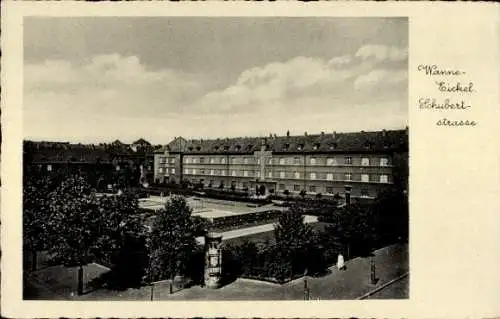 Ak Wanne Herne im Ruhrgebiet, Schubertstraße