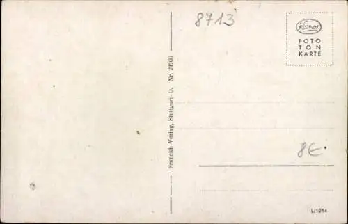 Ak Marktbreit am Main Unterfranken, Uferansicht, Kran