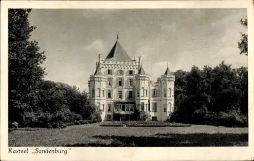 Ak Neerlangbroek Utrecht Niederlande, Schloss Sandenburg
