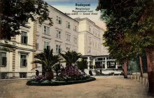 Ak Budapest Ungarn, Margarethen Insel, Grand Hotel