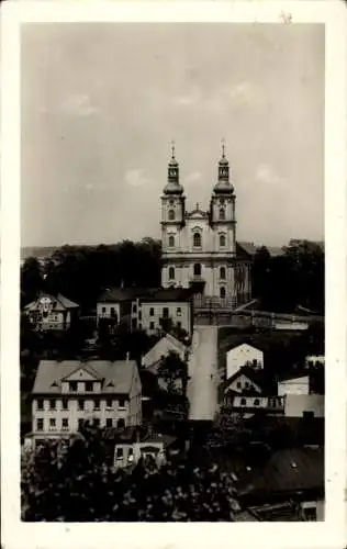 Ak Frýdek Místek Friedek Friedeck Region Mährisch Schlesien, Wallfahrtskirche Sankt Marien