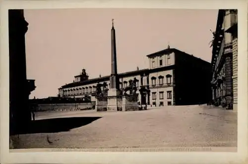 Foto Roma Rom Lazio, um 1870, Palazzo del Quirinale