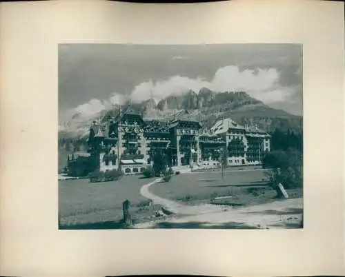 Foto Oberschönau Schönau am Königssee Oberbayern, Boot, Begpanorama, Hotel Gesamtansicht