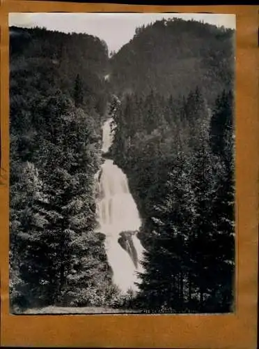 Foto um 1890, Brienz Kanton Bern, Giessbach, Grand Hotel Giessbach