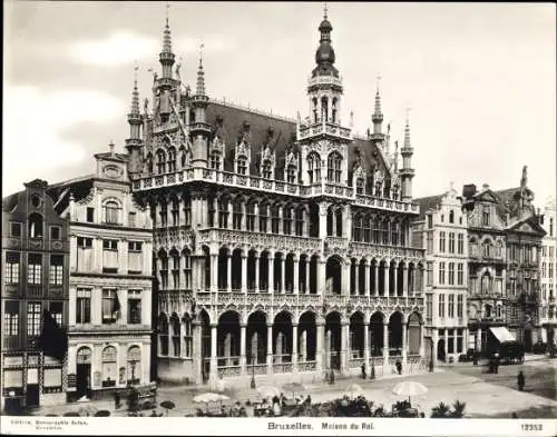 Foto Bruxelles Brüssel, Maison du Roi, um 1900