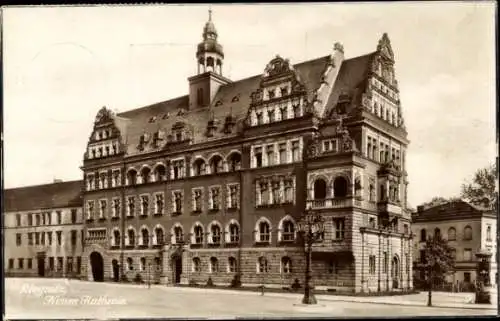 Ak Legnica Liegnitz Schlesien, Neues Rathaus
