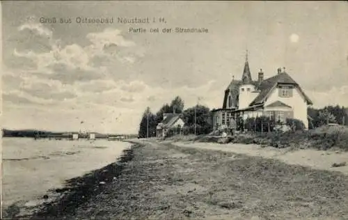 Ak Neustadt i. Holstein, Ostseebad, Strandhalle