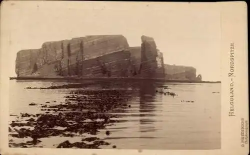 Kabinett Foto Nordseeinsel Helgoland, Nordspitze