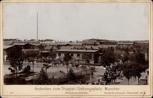 Kabinett Foto Munster im Heidekreis, Truppenübungsplatz Munsterlager