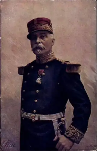 Ak Französischer General Paul Pau, Portrait