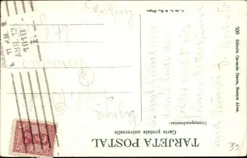 Ak Buenos Aires Argentinien, Avenida de Mayo