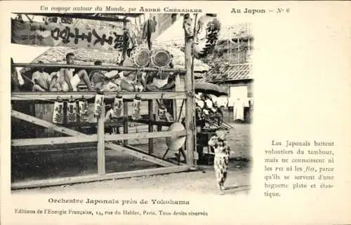 Ak Yokohama Präf. Kanagawa Japan, Japanisches Orchester