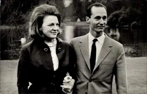 Ak Prinzessin Irene der Niederlande, Karel Hugo von Bourbon-Parma